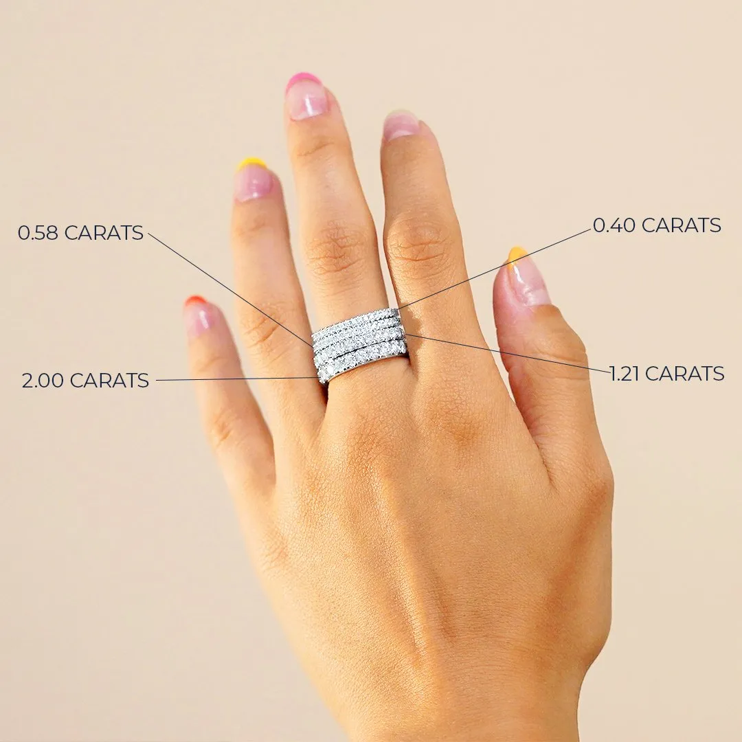 1.21 Ct Diamond Eternity Ring