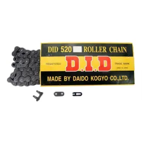 520 x 114 standard DID chain w/clip link (520114)