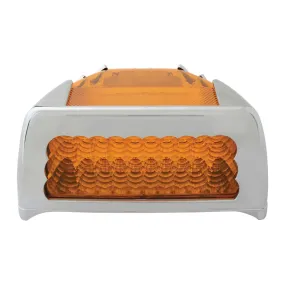 77234 SPYDER AMBER/AMBER 42-LED TURN SIGNAL LIGHT W/ CR. PL. COVER