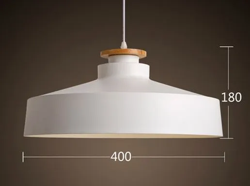 AGNETA Wood Cap Base Hanging Lamp