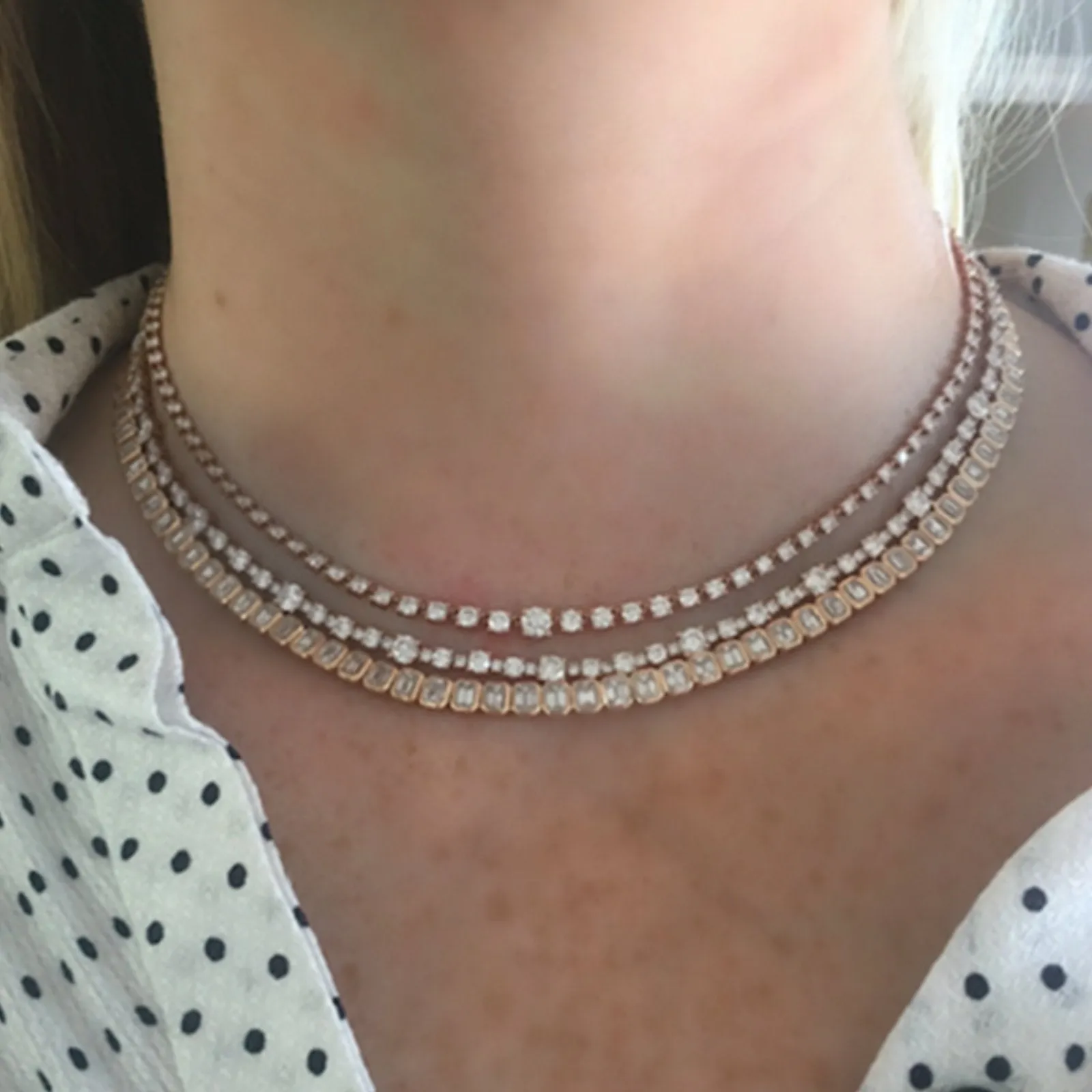 Anita Ko Diamond Rope Choker