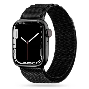 Apple Watch (38/40/SE/41/42mm) Tech-Protect Nylon Pro Rem - Sort