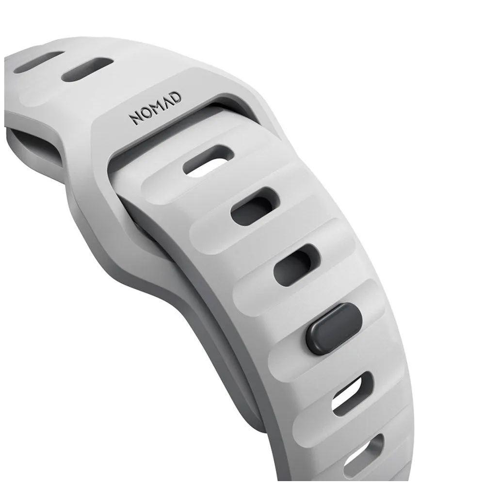 Apple Watch (38/40/SE/41mm) Nomad Sport Band Rem - Lunar Gray