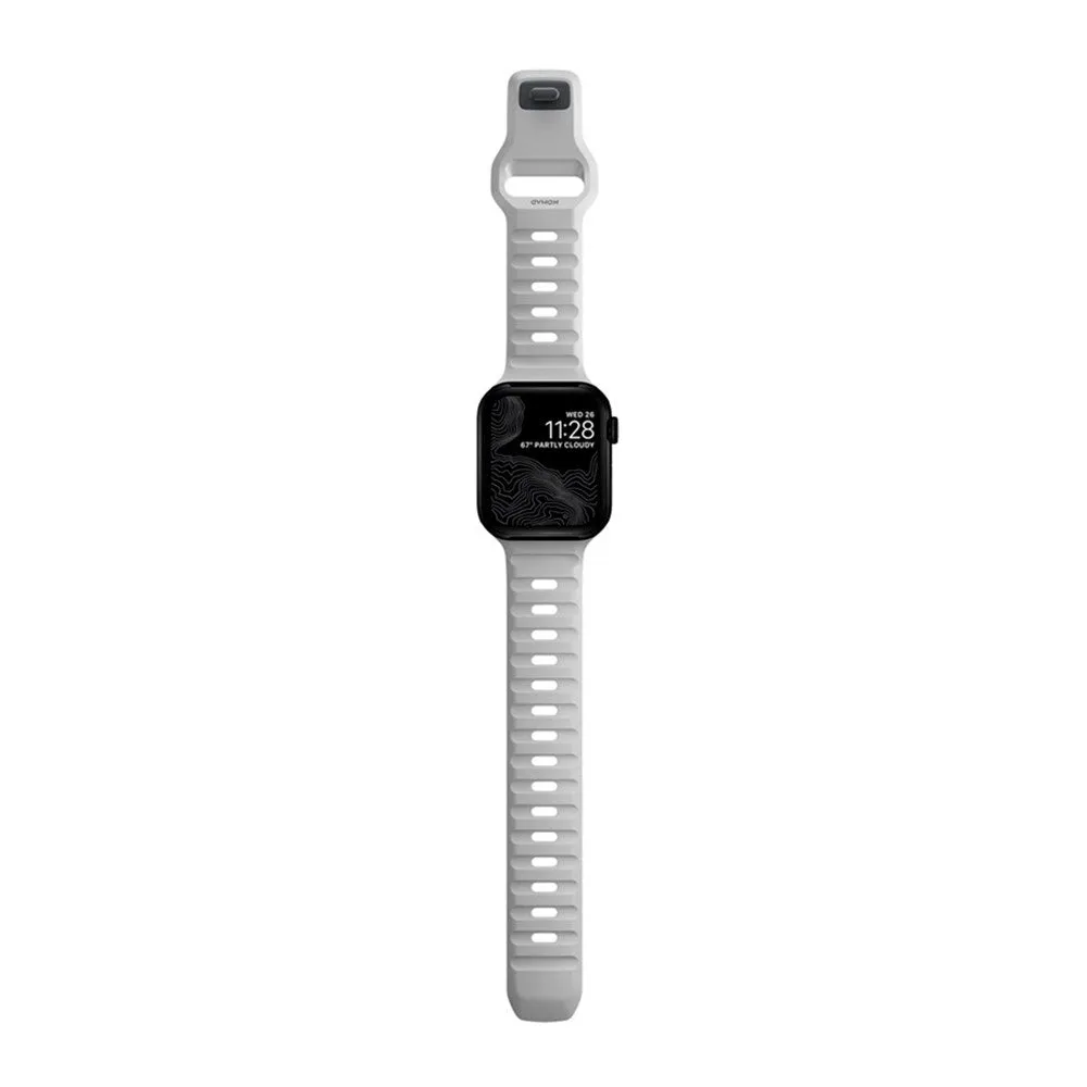 Apple Watch (38/40/SE/41mm) Nomad Sport Band Rem - Lunar Gray