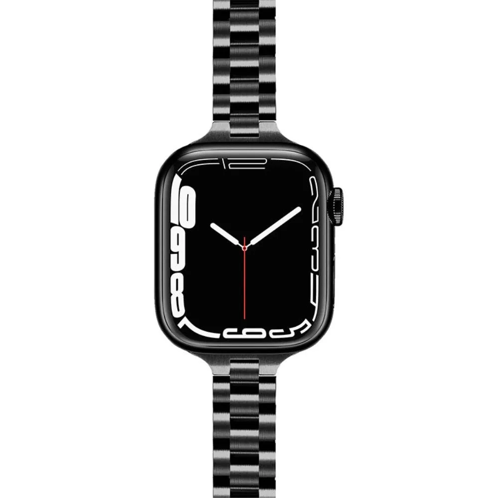 Apple Watch (41mm) fashionable stainless steel watch strap - Black