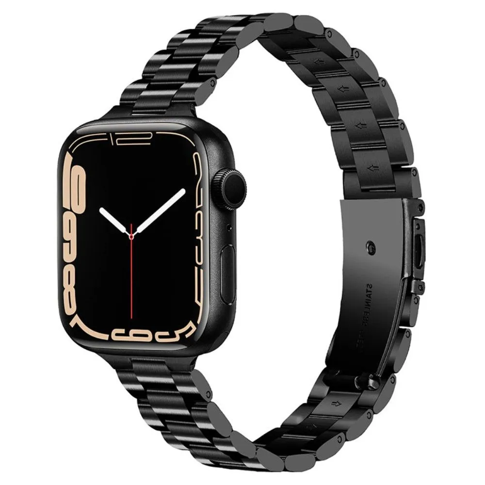 Apple Watch (41mm) fashionable stainless steel watch strap - Black