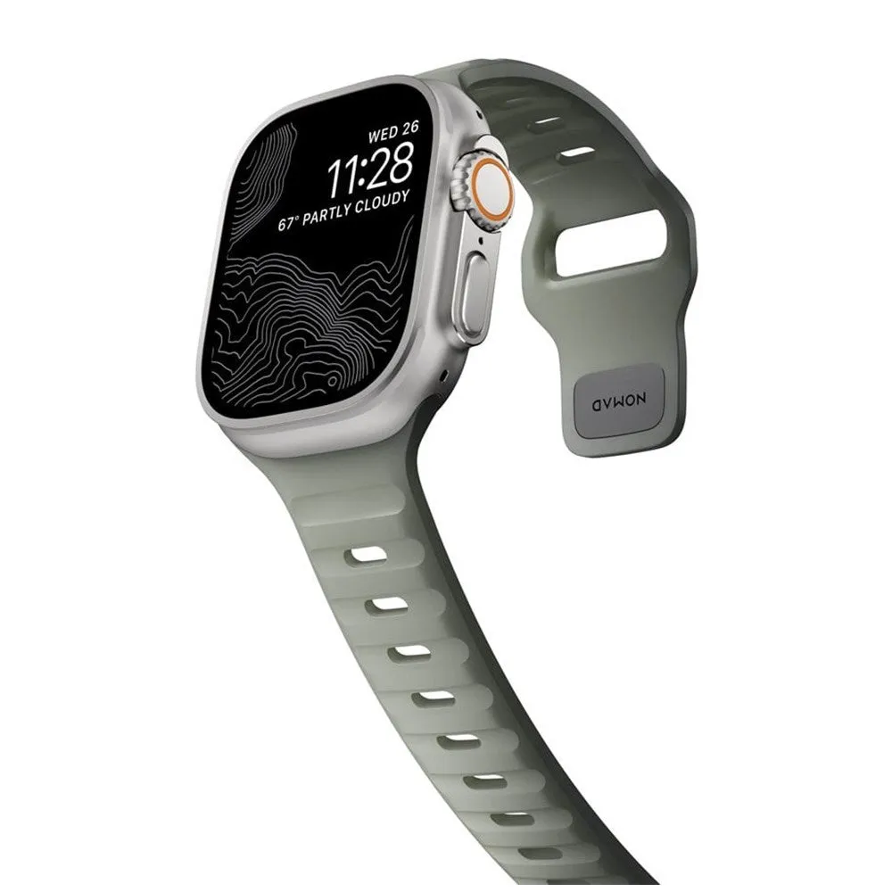 Apple Watch (42/44/SE/45/46/49mm) Nomad Sport Band Rem - Coastal Rock