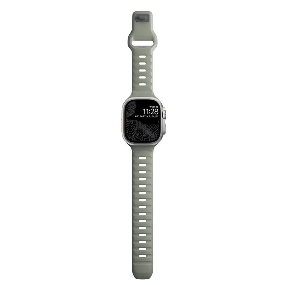 Apple Watch (42/44/SE/45/46/49mm) Nomad Sport Band Rem - Coastal Rock