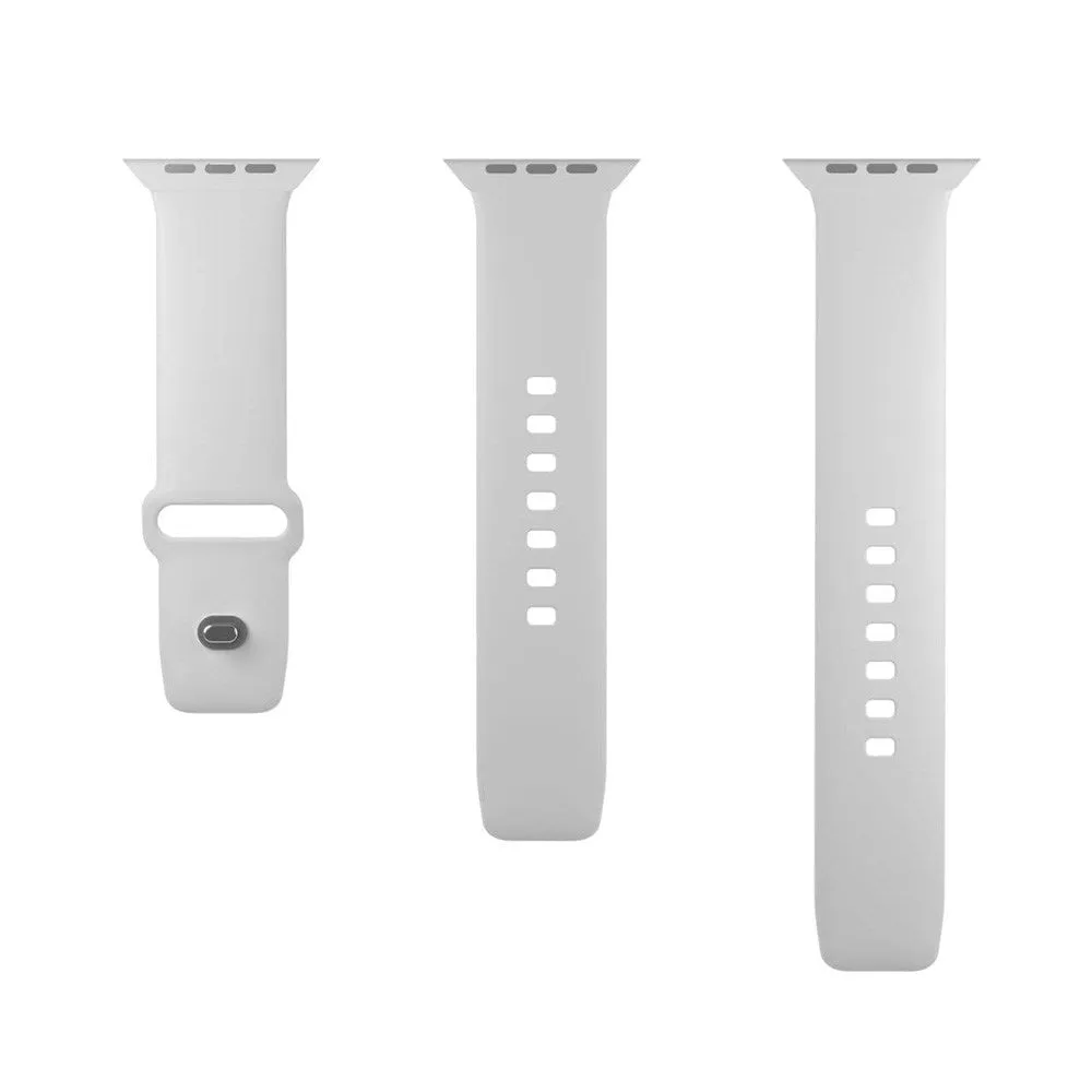 Apple Watch (42/44/SE/45/46/49mm) Puro ICON Silicone Urrem - Orange