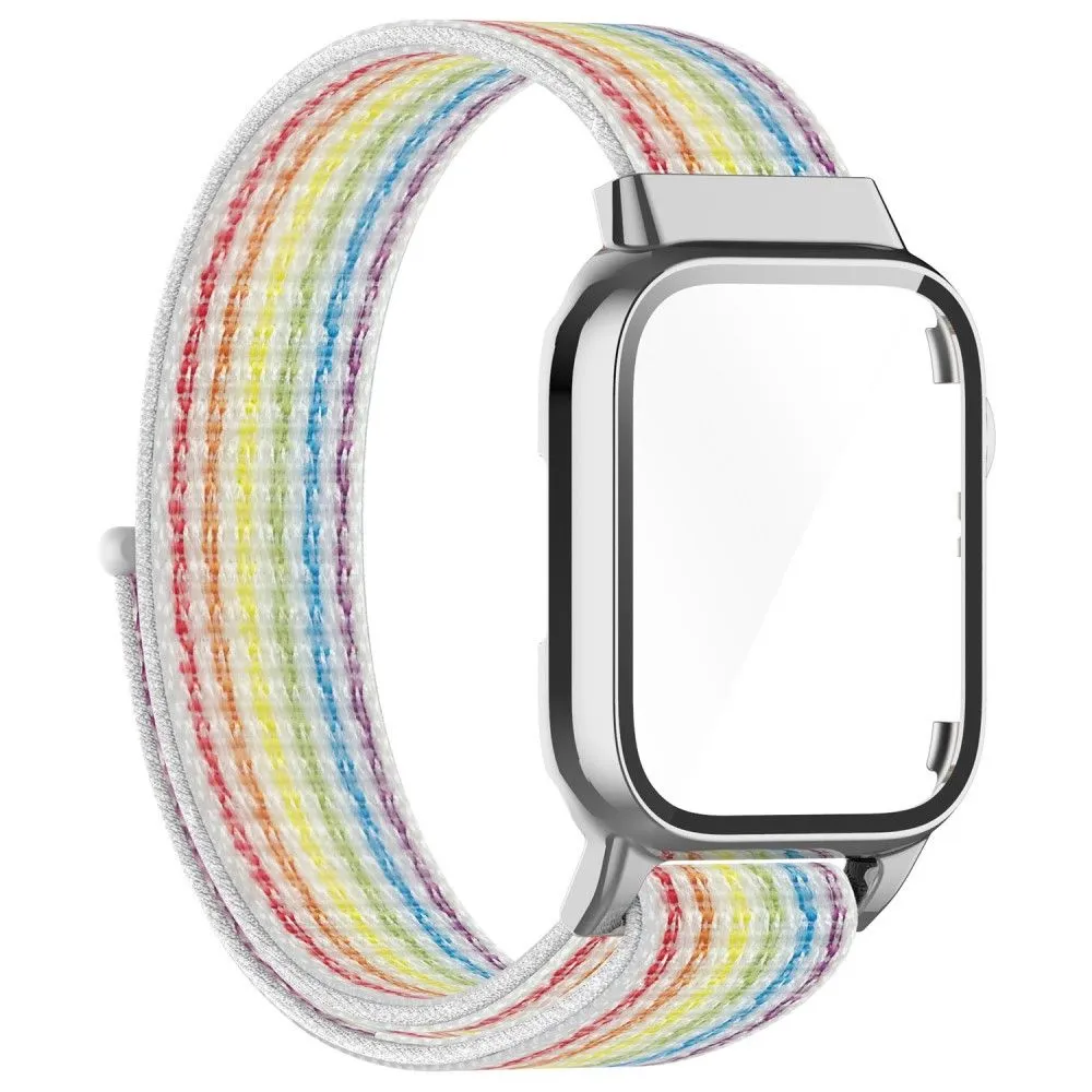 Apple Watch (45mm) nylon watch strap   tempered glass - Multicolor