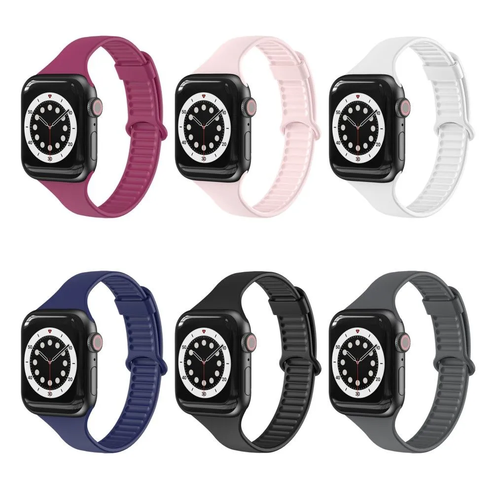 Apple Watch (45mm) TPU watch strap - Wine Red