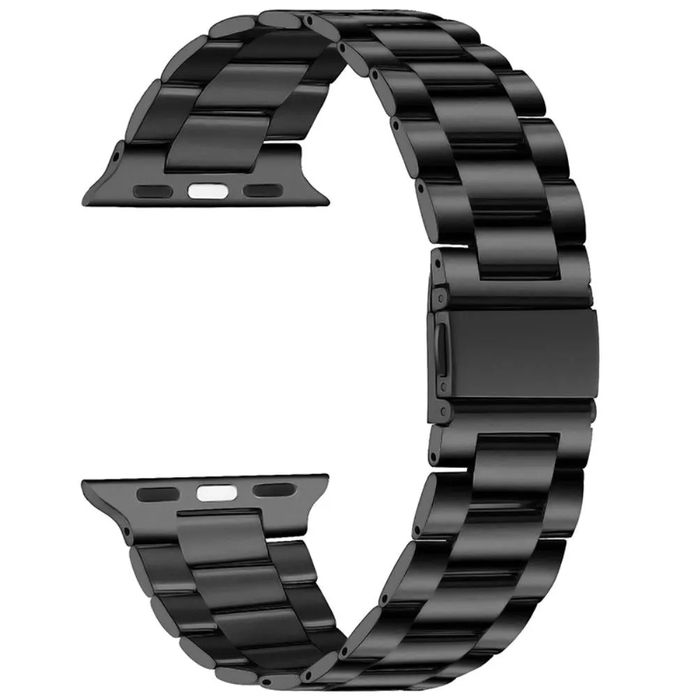 Apple Watch (45mm) ultra-thin stainless steel watch strap - Black