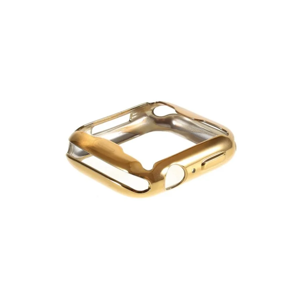 Apple Watch Series 5 / 4 44mm electroplating round edge frame - Gold