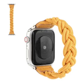 Apple Watch Series 6 / 5 40mm woven style watch band - Yellow