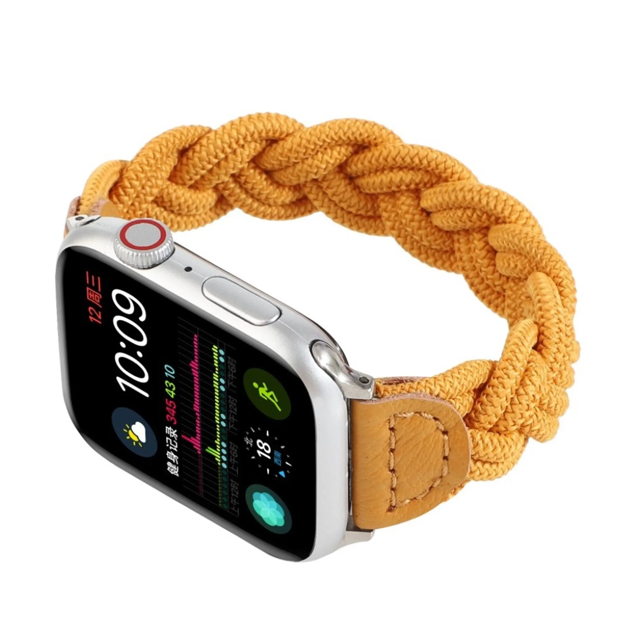 Apple Watch Series 6 / 5 40mm woven style watch band - Yellow