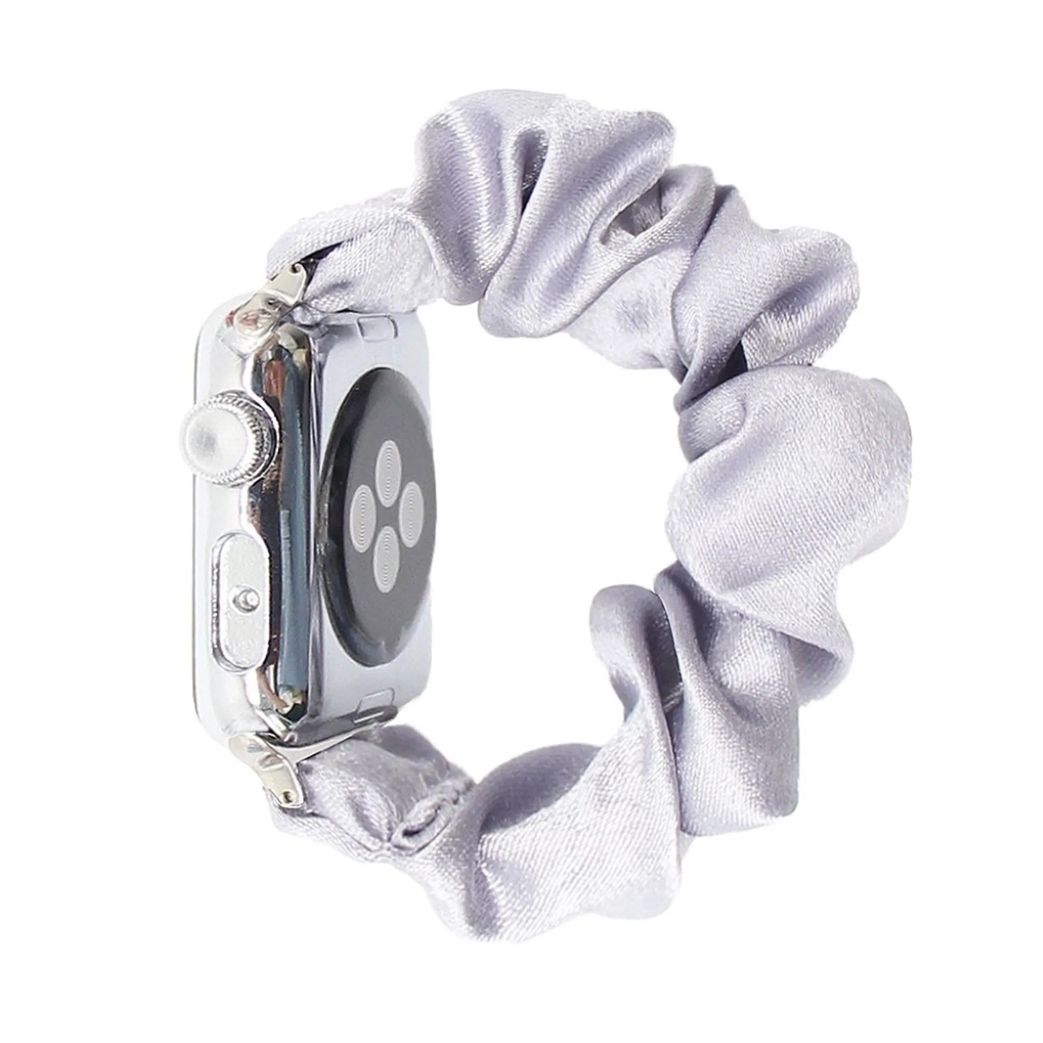 Apple Watch Series 6 / 5 44mm vibrant hairband style watch band - Silver