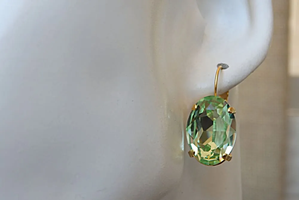 AQUAMARINE GENTLE EARRINGS
