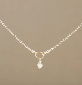 Armitage One Link Necklace with Pearl