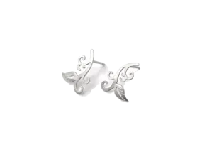 Asian Ivy Lace Post Earrings