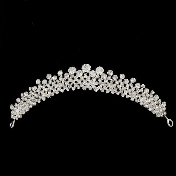 Bridal Rhinestone Hairband Style Half Tiara