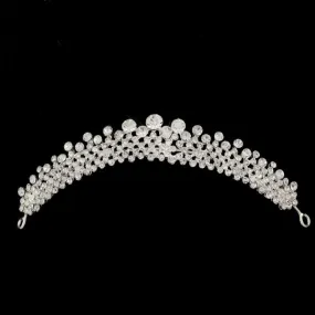 Bridal Rhinestone Hairband Style Half Tiara