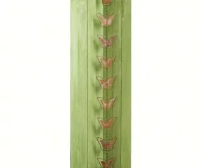 Butterfly Flamed Rain Chain