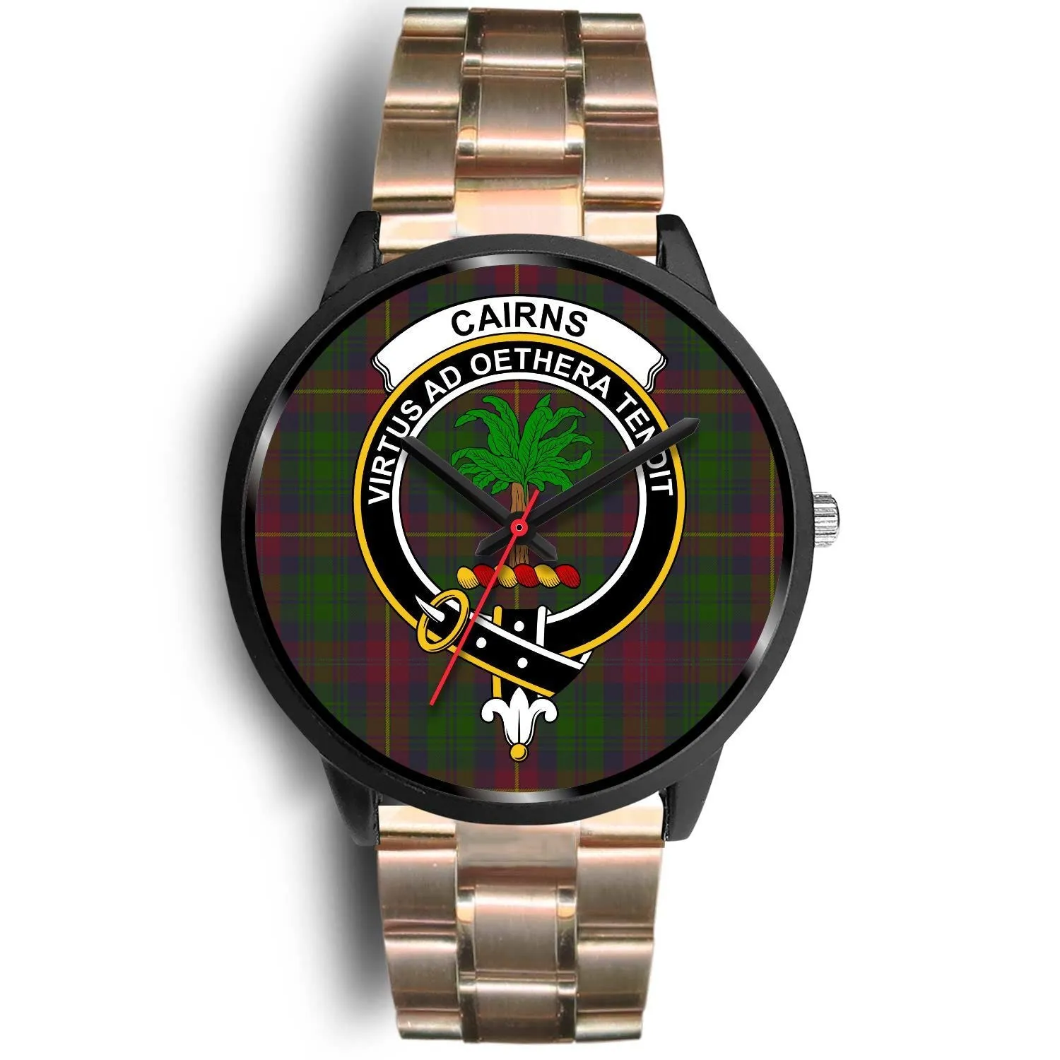 Cairns Clan Badge Tartan Black Watch