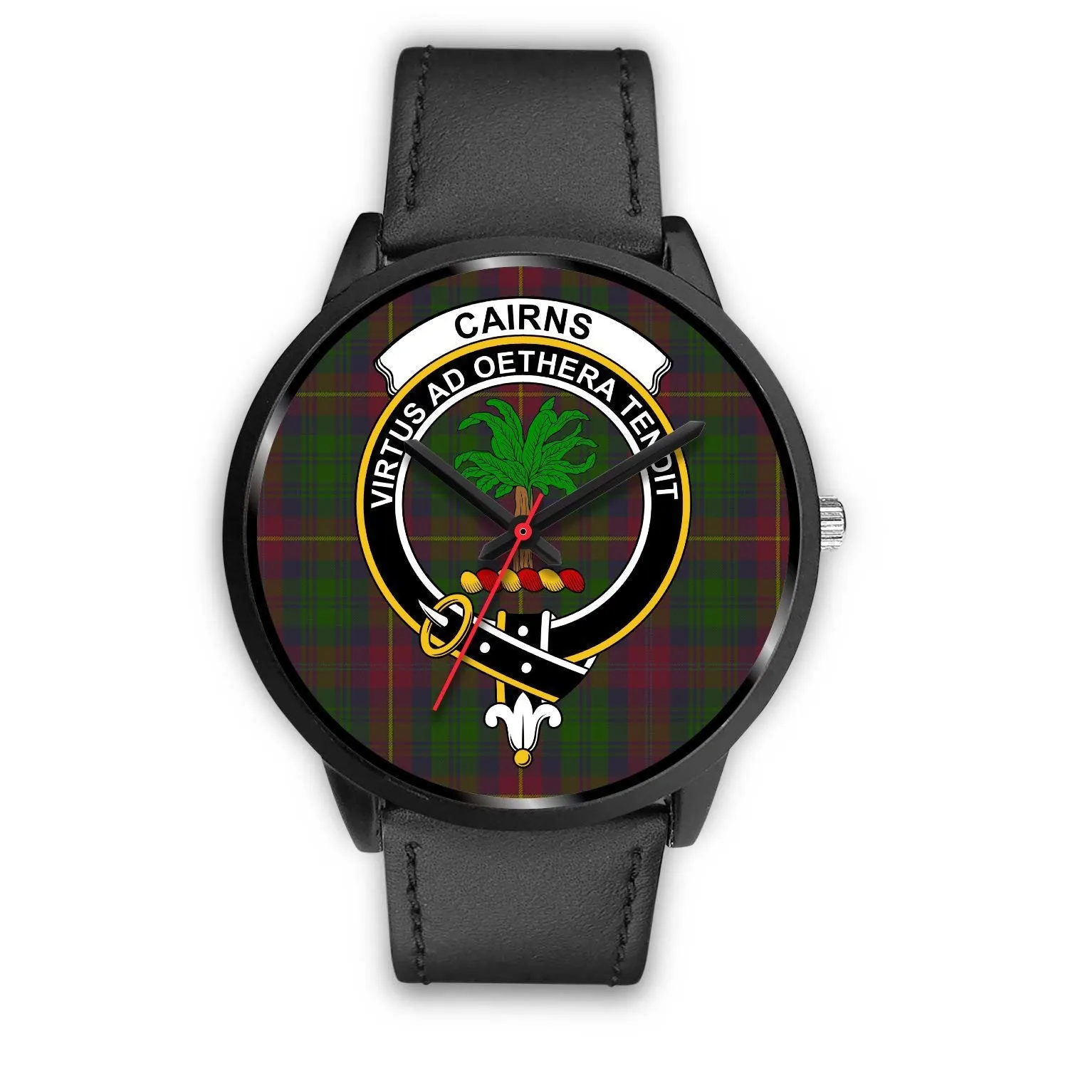 Cairns Clan Badge Tartan Black Watch