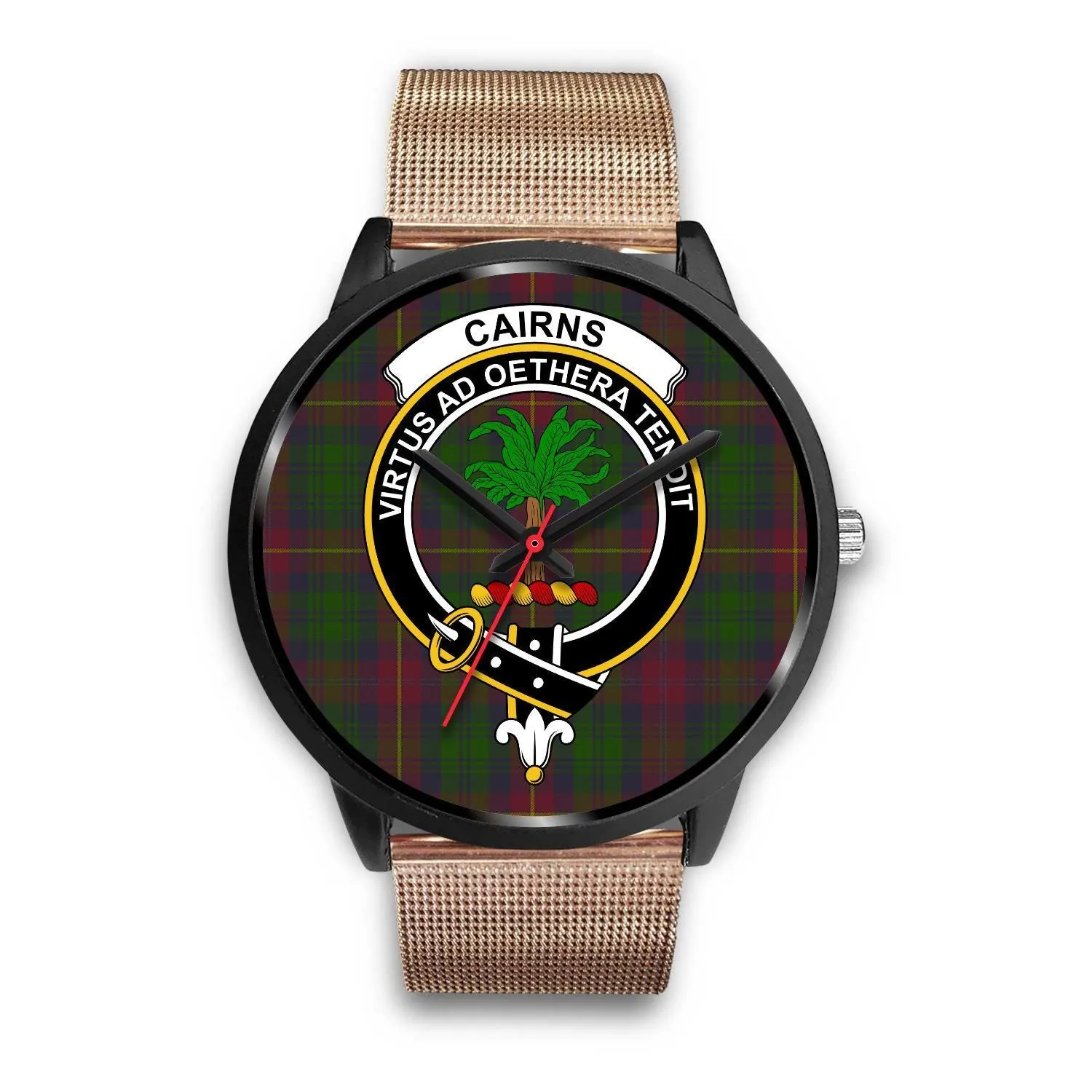 Cairns Clan Badge Tartan Black Watch
