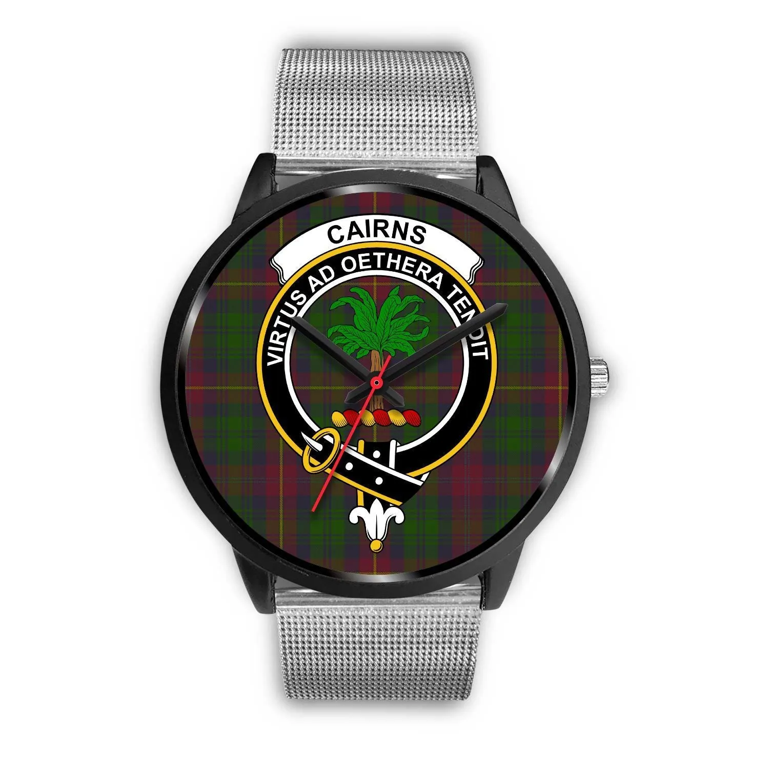Cairns Clan Badge Tartan Black Watch
