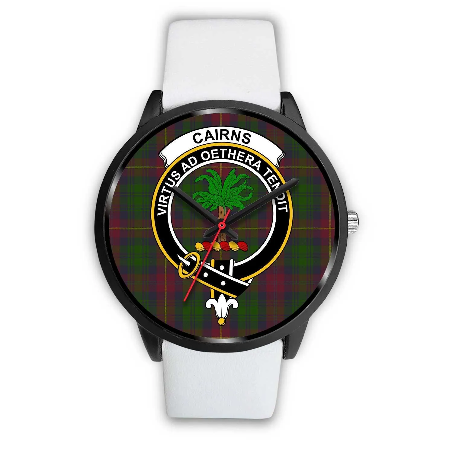 Cairns Clan Badge Tartan Black Watch