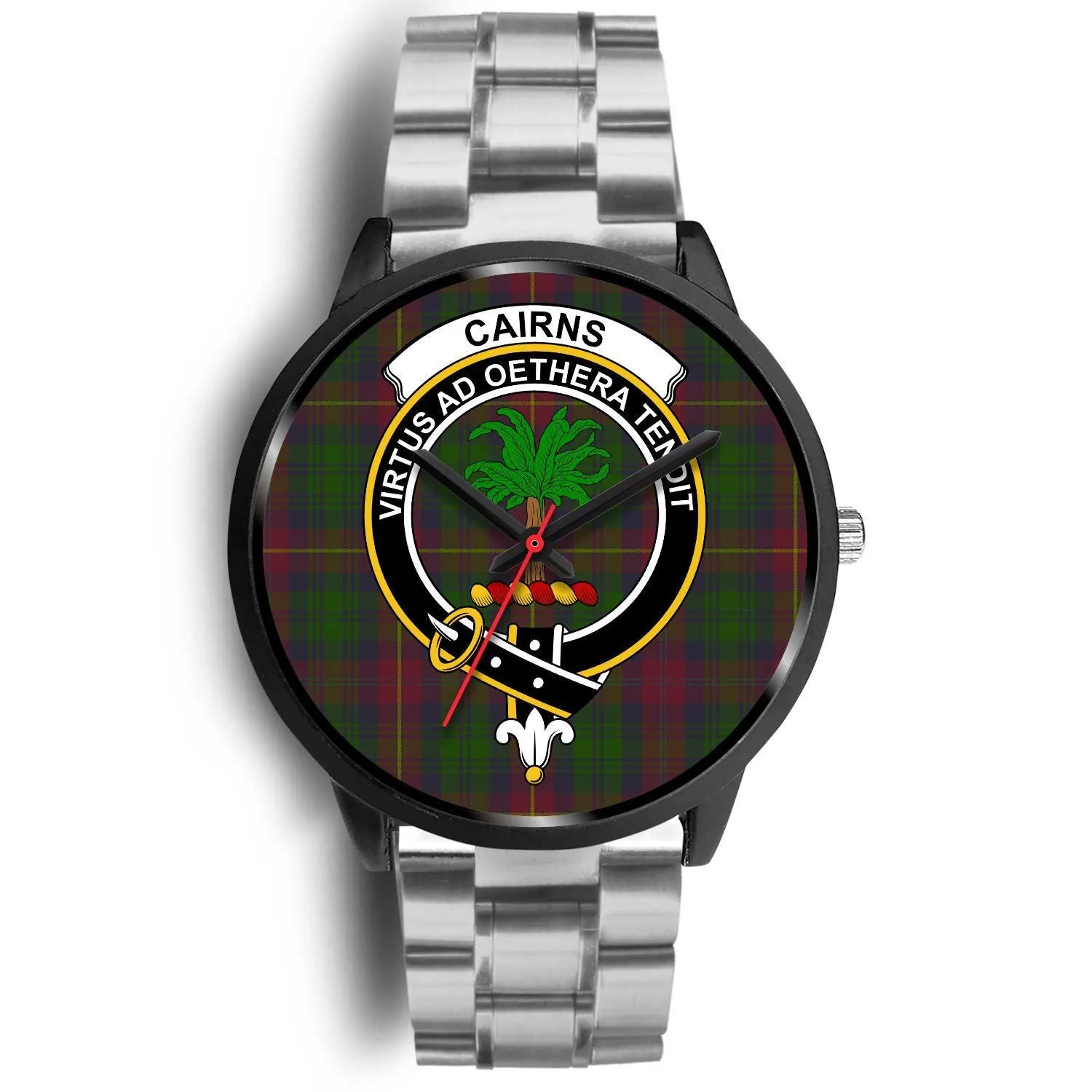 Cairns Clan Badge Tartan Black Watch
