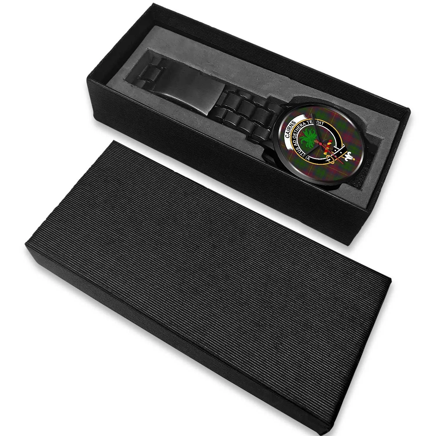 Cairns Clan Badge Tartan Black Watch