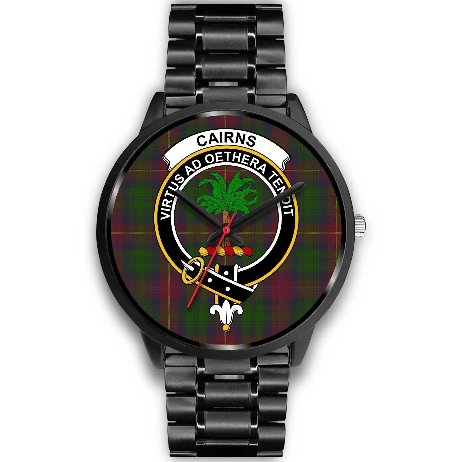 Cairns Clan Badge Tartan Black Watch