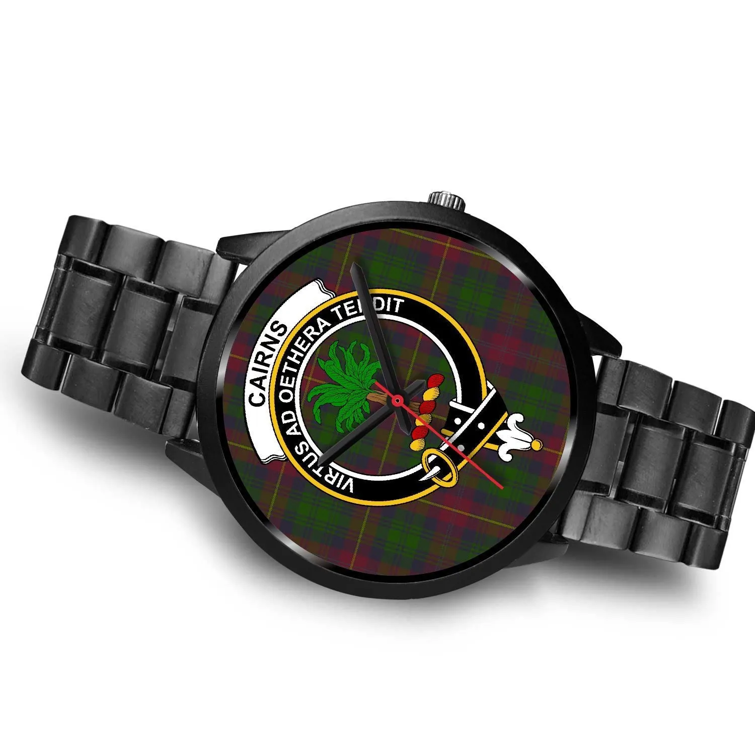 Cairns Clan Badge Tartan Black Watch