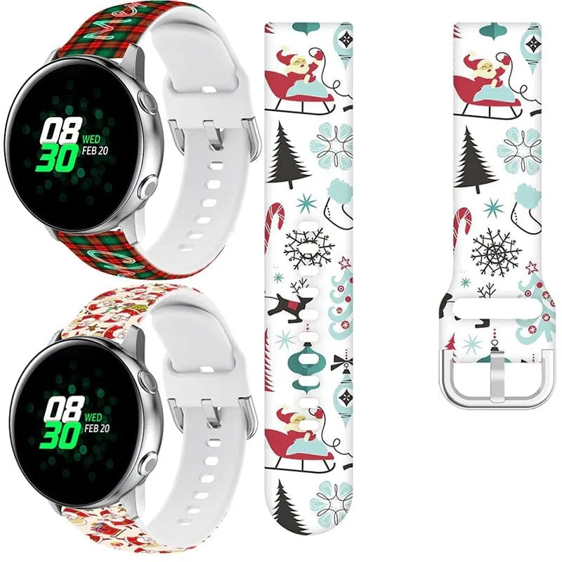 Christmas Watch Straps compatible with the Oppo Watch 2 46mm
