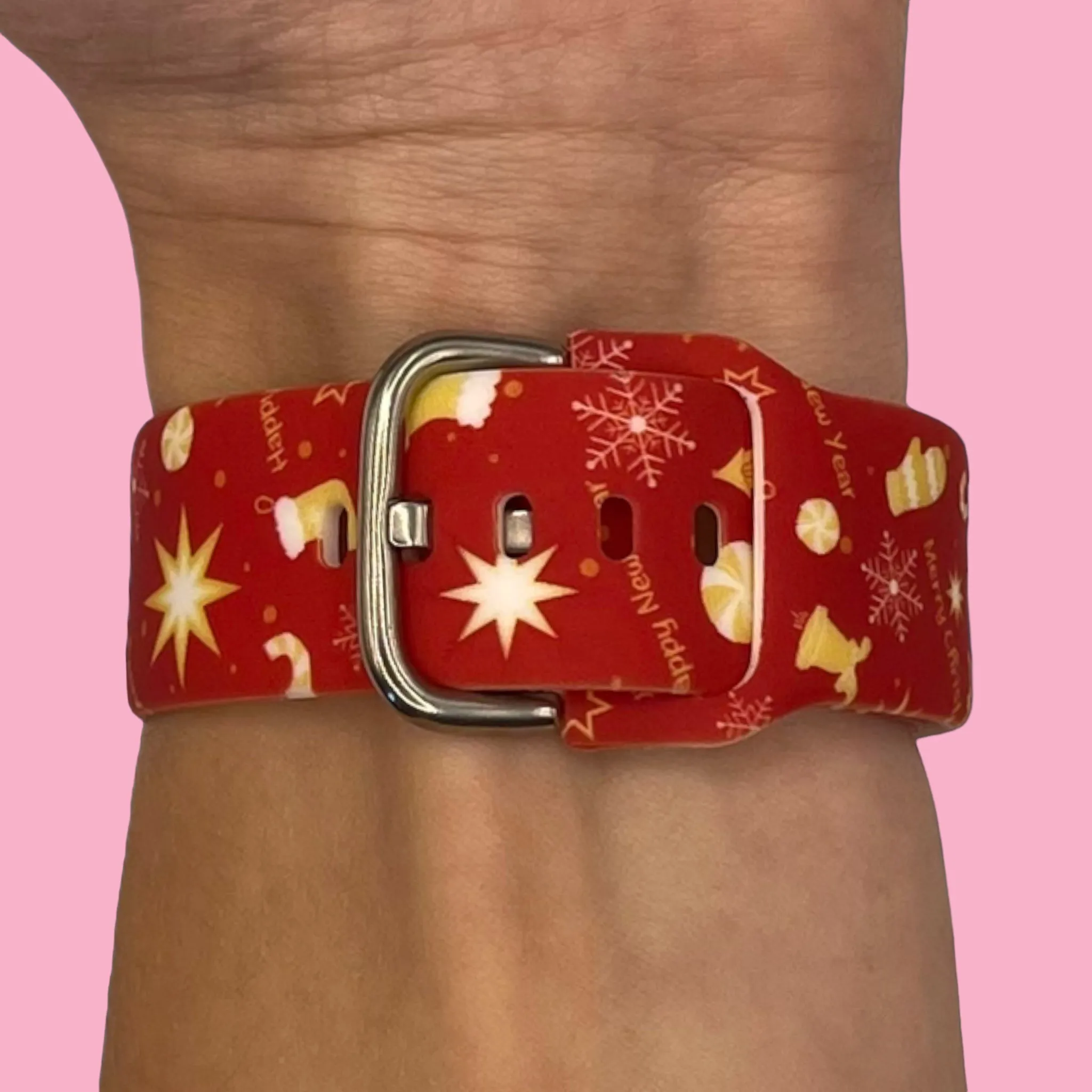 Christmas Watch Straps compatible with the Oppo Watch 2 46mm