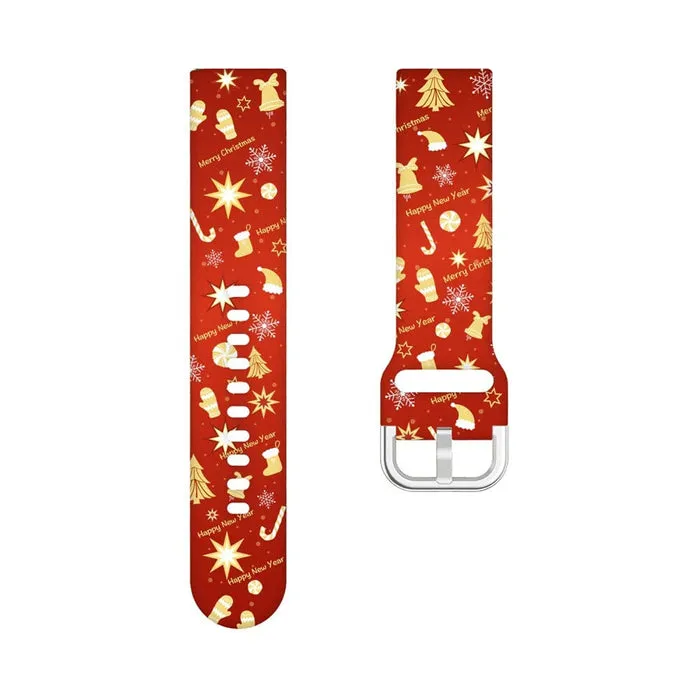 Christmas Watch Straps compatible with the Oppo Watch 2 46mm