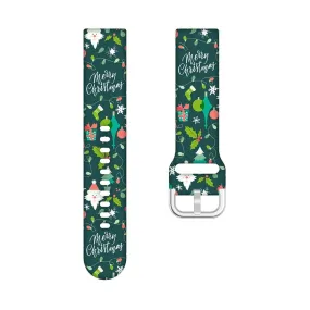 Christmas Watch Straps compatible with the Oppo Watch 2 46mm