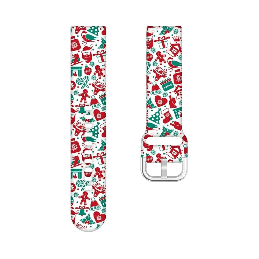 Christmas Watch Straps compatible with the Oppo Watch 2 46mm