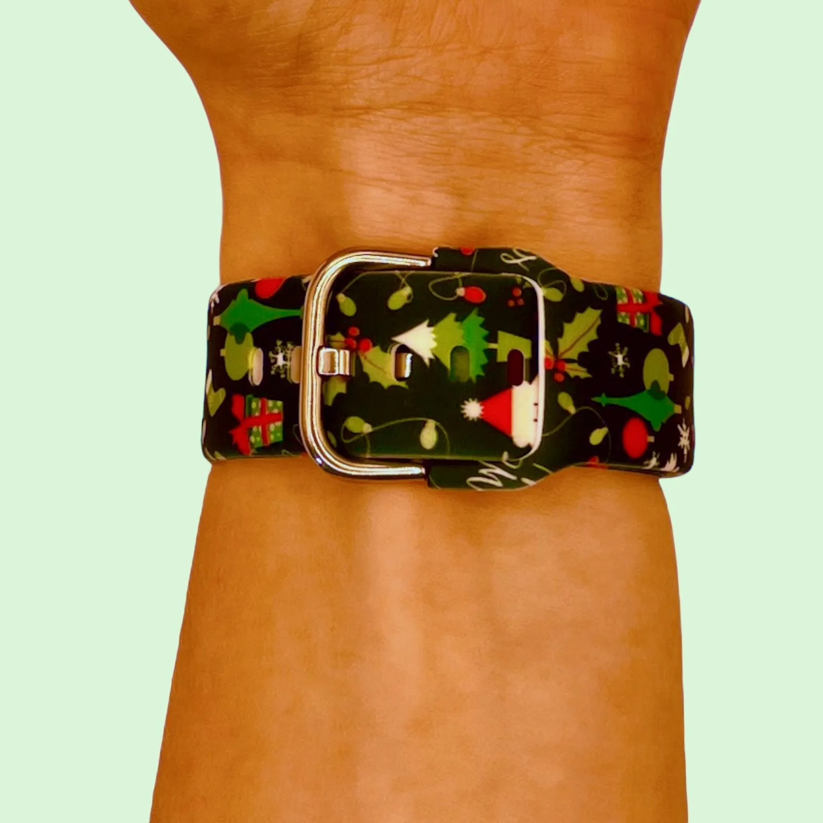 Christmas Watch Straps compatible with the Oppo Watch 2 46mm