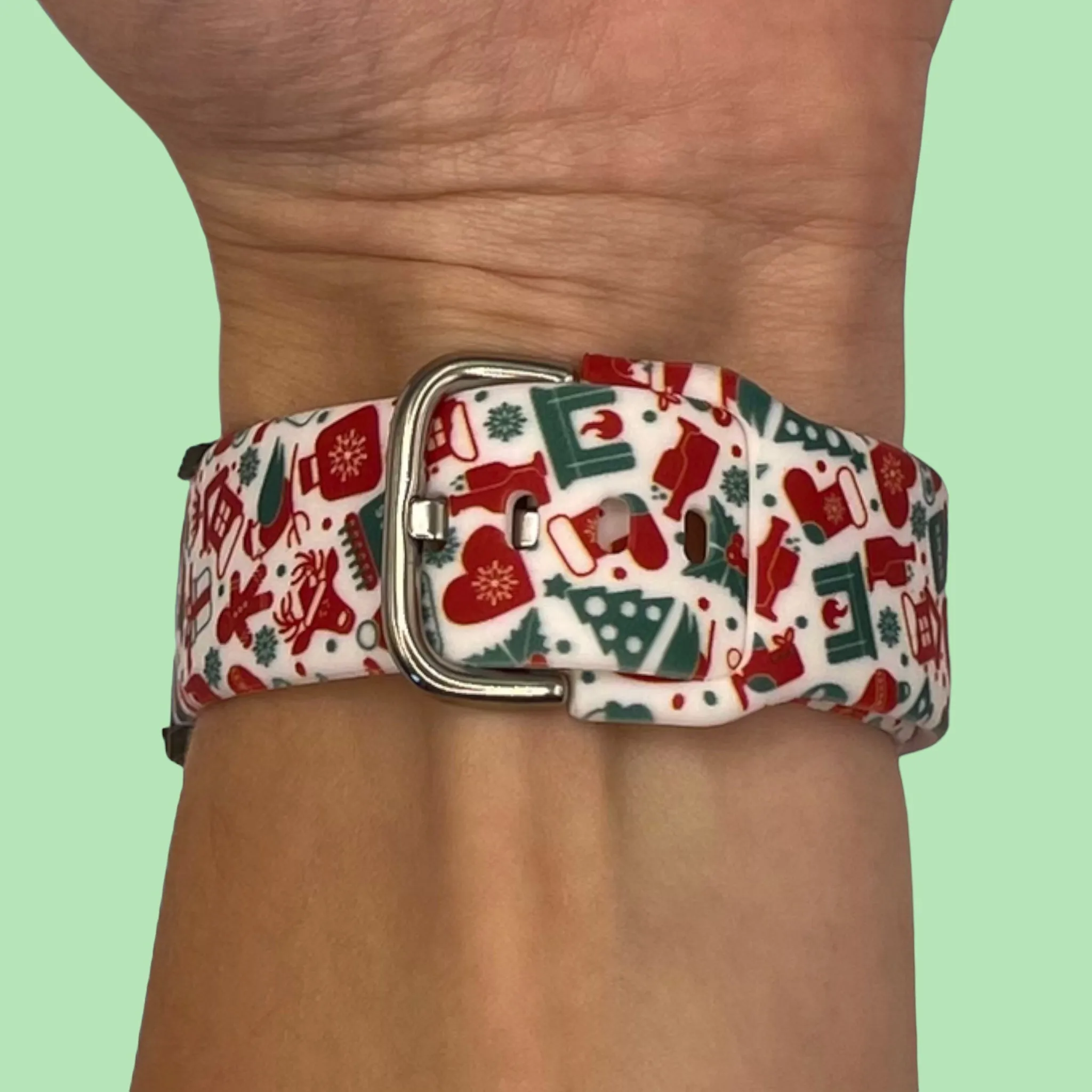 Christmas Watch Straps compatible with the Oppo Watch 2 46mm