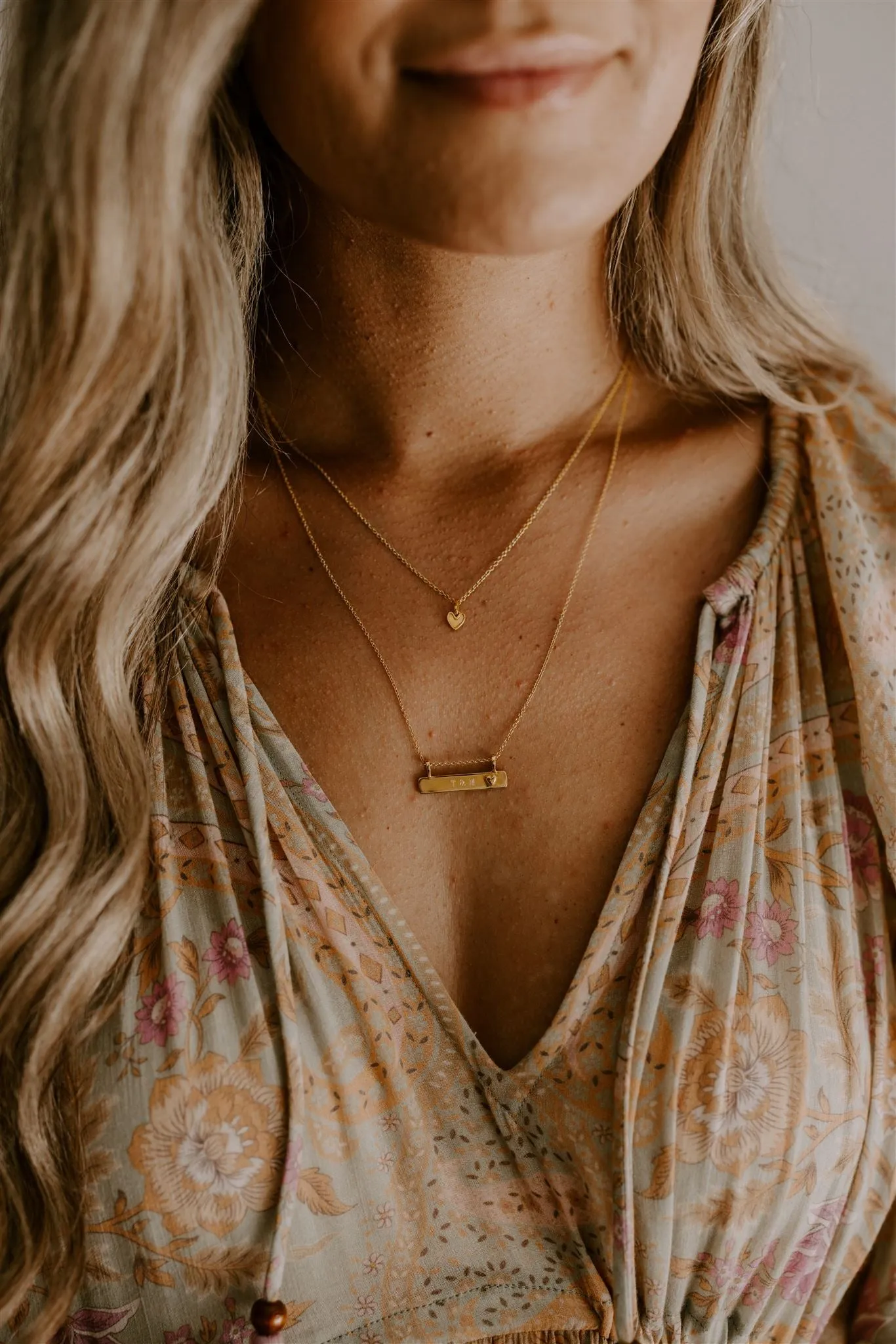 Darling Bar Necklace - Gold