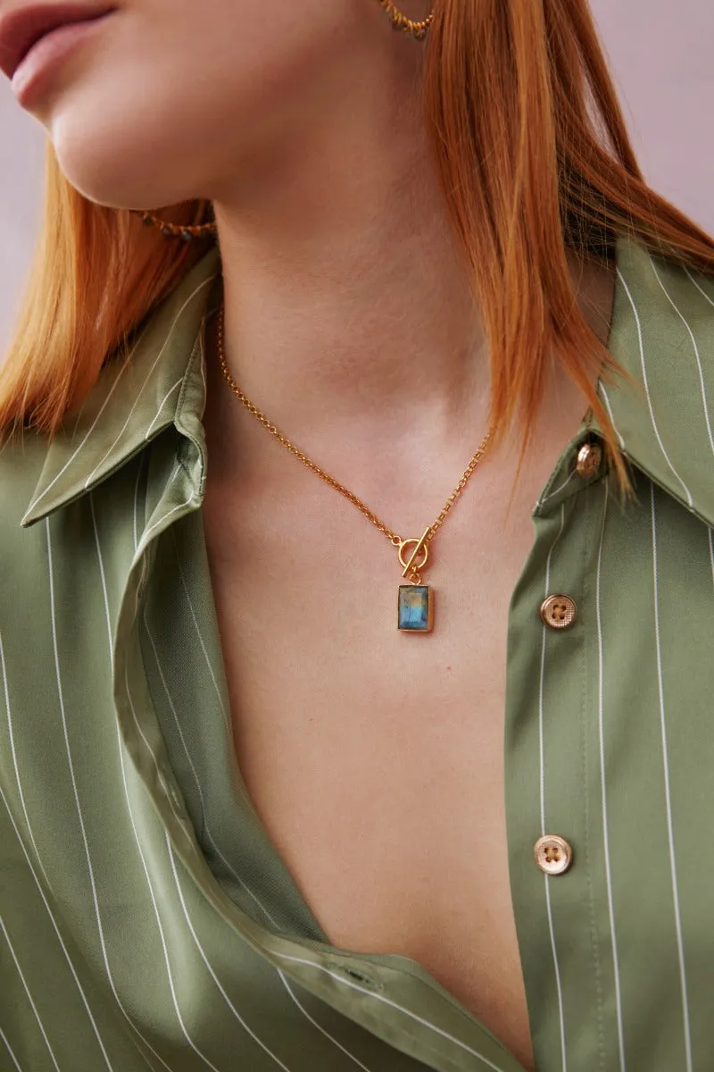 Delta Labradorite Necklace