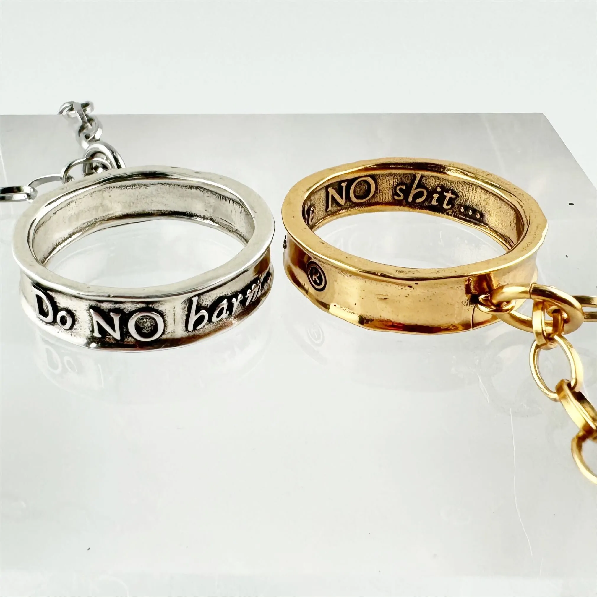 DO NO HARM (TAKE NO SHIT) | RING | Original Necklace