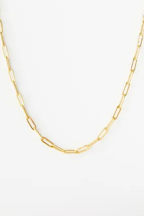 Drew Thin Paper Clip Choker
