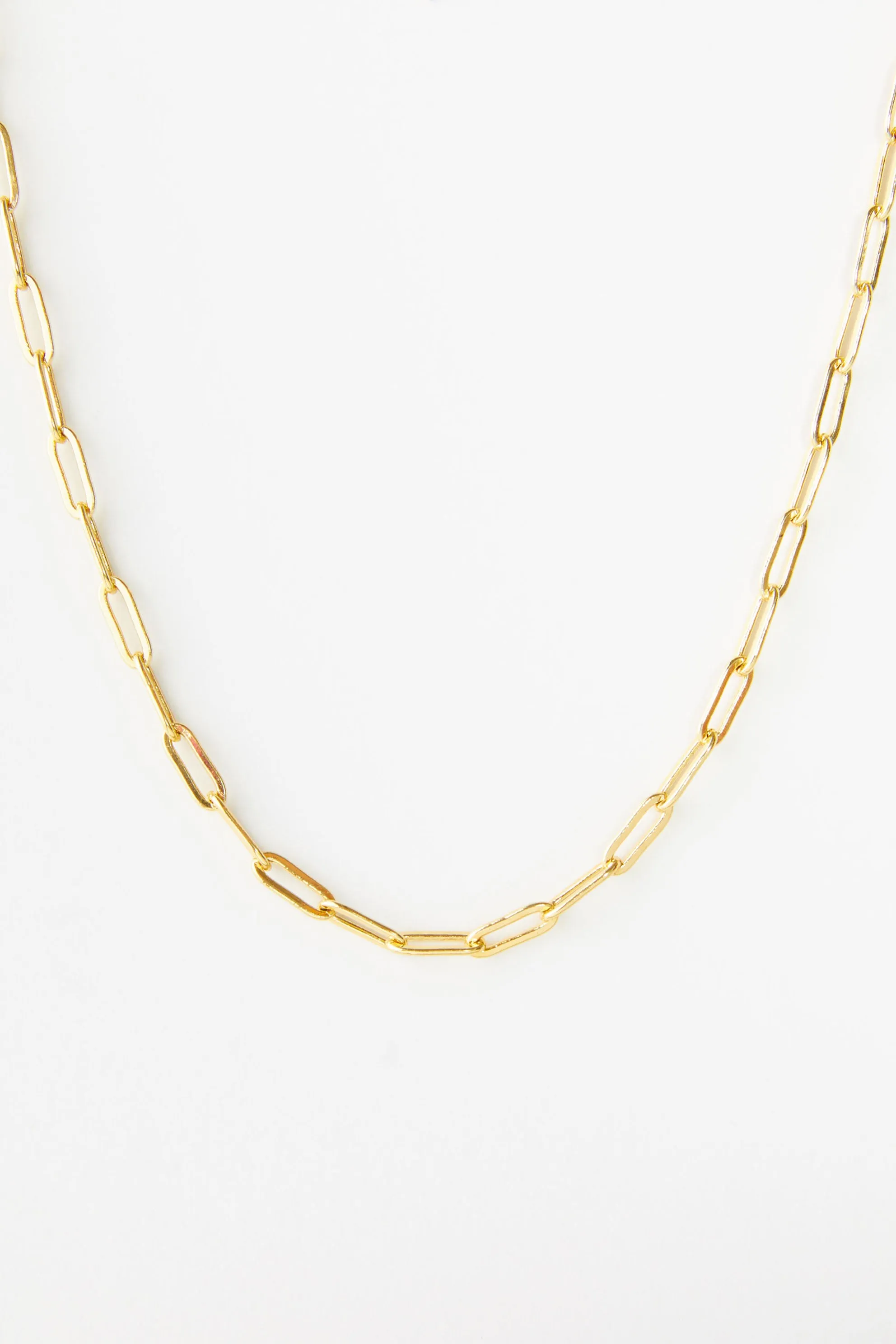 Drew Thin Paper Clip Choker