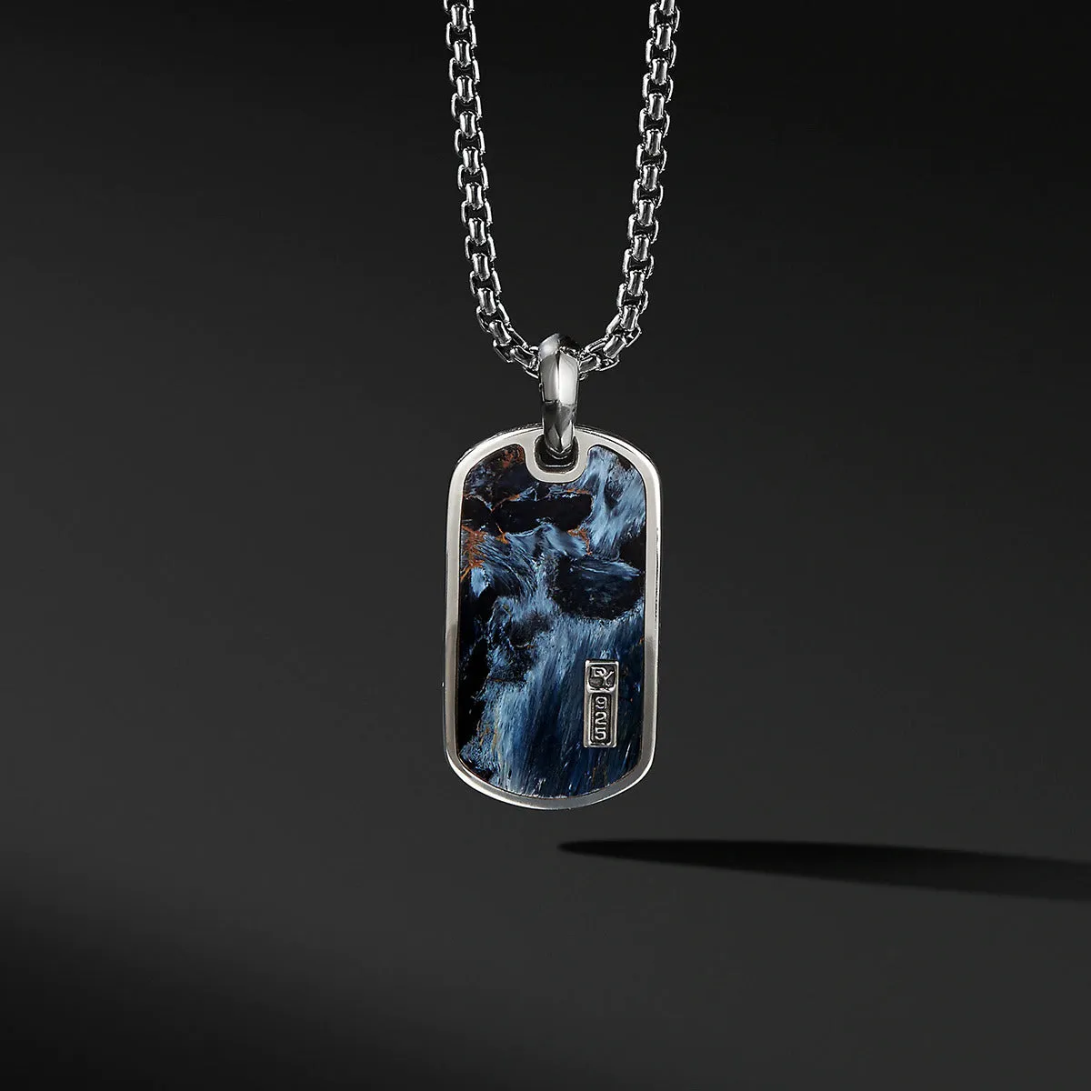 Exotic Stone Tag with Pietersite