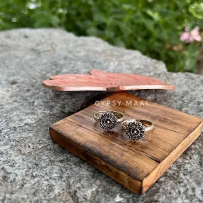 Floral Chakra Toe Ring (single)