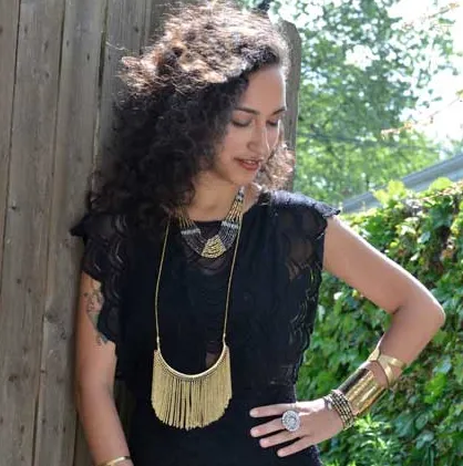 Fringe Long Necklace